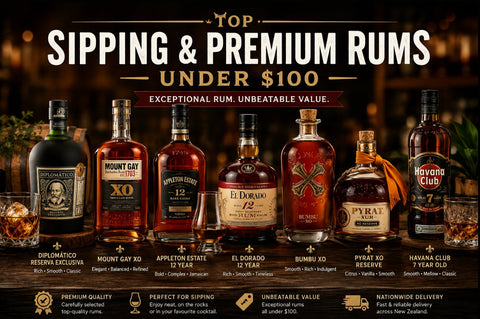 Premium rums under $100