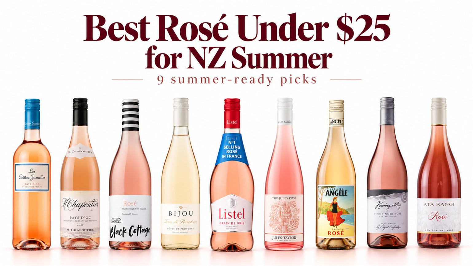 Best Rose Under $25 NZ | 9 Affordable Summer Rose Wines – WhiskeyOnline
