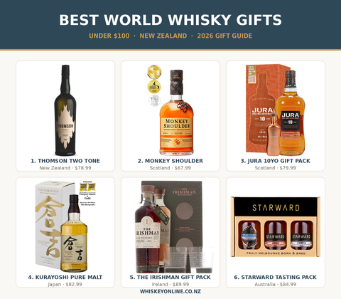 Best World Whisky under $100 - Buy Whisky Online NZ