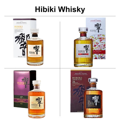 Hibiki Japanese whisky collection at Whiskey Online NZ