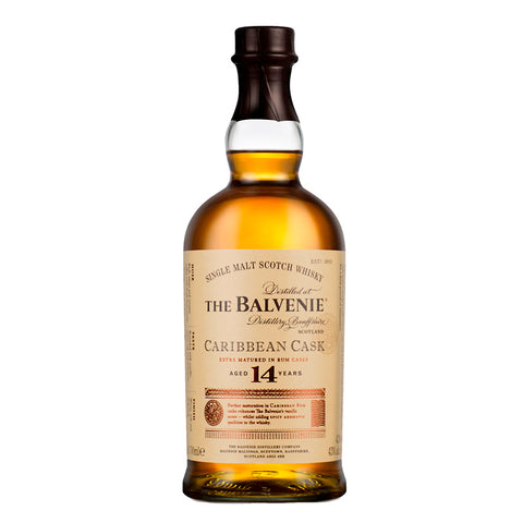 Balvenie 14YO Caribbean Cask Speyside Single Malt 700ml