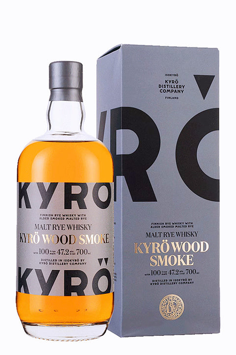Kyro Wood Smoke Single Malt 700ml - Grey Label