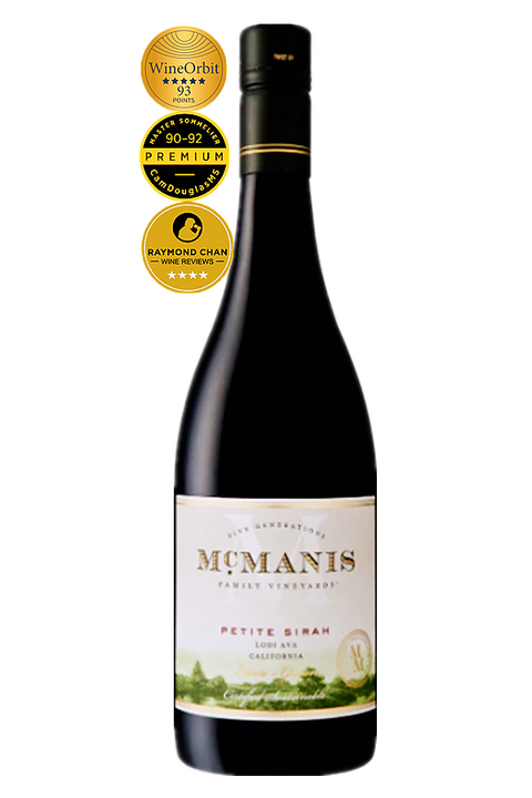 McManis Family Vineyards Petite Sirah 2020 750ml--California