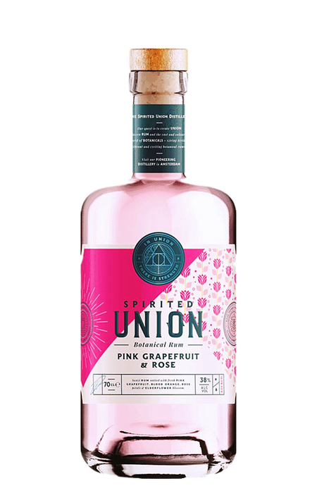 Spirited Union Pink Grapefruit & Rose Rum 700ML
