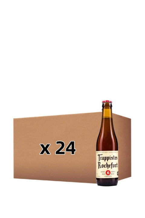 Rochefort Trappistes 6 7.5%Beer 330ml - Belgium Beer 24 Pack