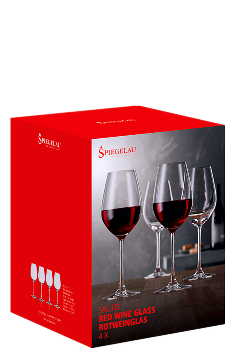 Spiegelau Solute Red Wine Glass 550ml 4 Pack Set