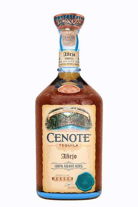 Cenote Tequila Anejo 700ml - Mexico