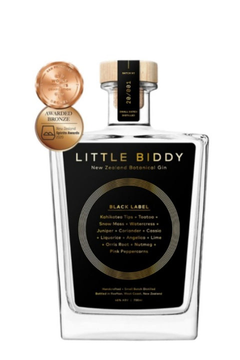 Little Biddy Black Gin 700ml