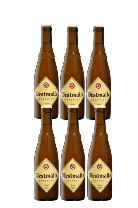 Westmalle Triple 9.5% 330ml - Belgium Beer 6 Pack