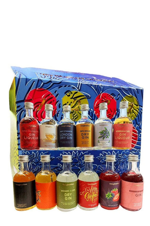 lmagination 12 days of Xmas gin 50ml *12 Pack Gift Set