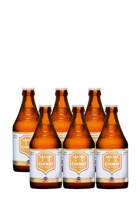 Chimay Triple 8% 330ml  - Belgium Beer 6 Pack