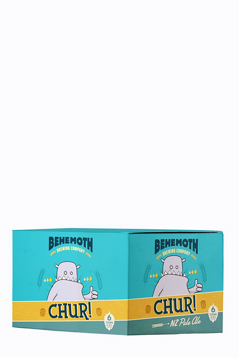 Behemoth Chur NZ Pale Ale 330ml 6 Cans