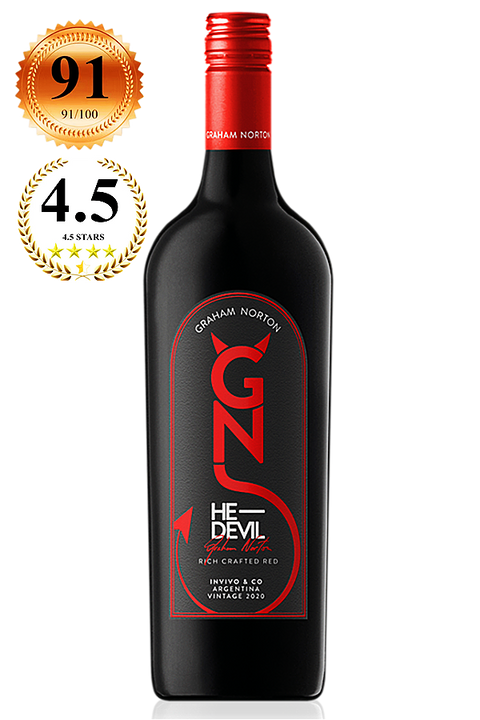 Graham Norton's Own He Devil Rich Crafted Red Malbec 2021 750ml