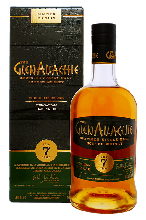 GlenAllachie Hungarian Oak Finish 7YO 48% 700ml - Limited Edition