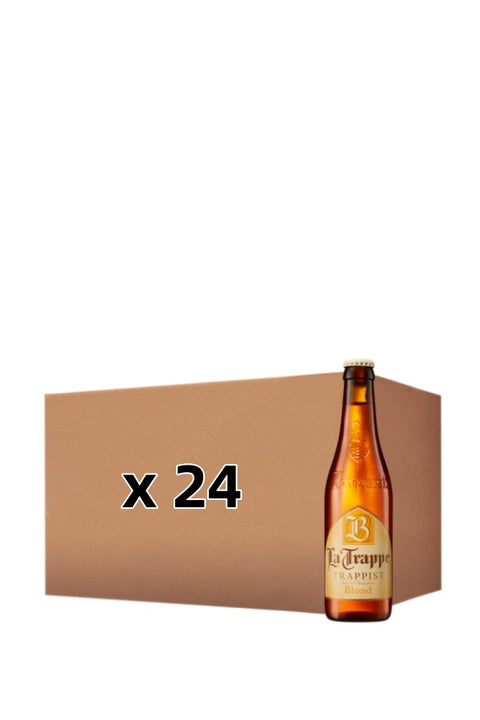 La Trappe Blond 6.5% 330ml  - Trappist Beer 24 Pack