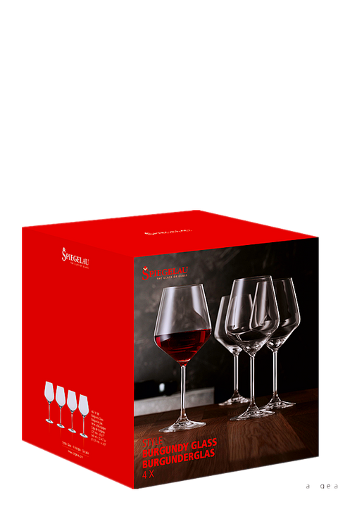 Spiegelau Style Burgundy Glass 640ml 4 Pack set