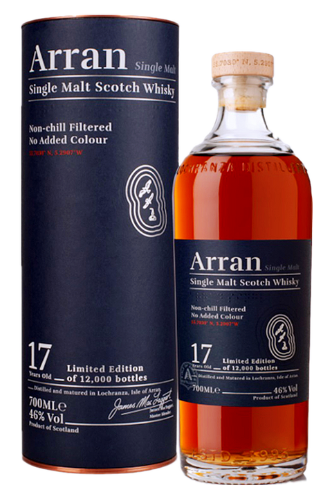 Arran 17YO Single Malt 700ml - 2023 Limited Release