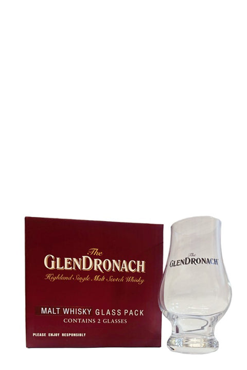 Glendronach Malt Whiskey Nosing Glass Twin Pack 1 Set