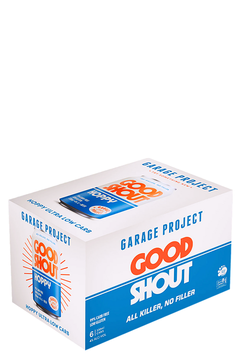 Garage Project Good Shout Hoppy Low Carb Gluten 330ml 6 Cans