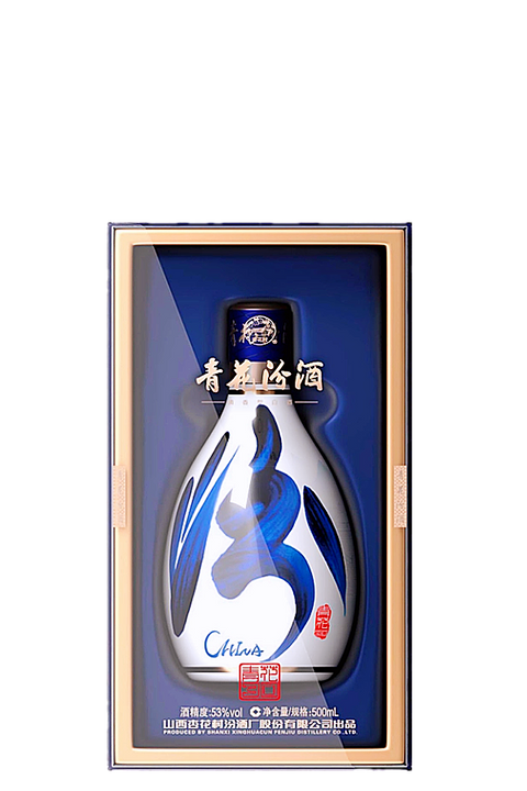 Fenjiu Blue & White 30YO 53% 500ml 30年复兴国际版