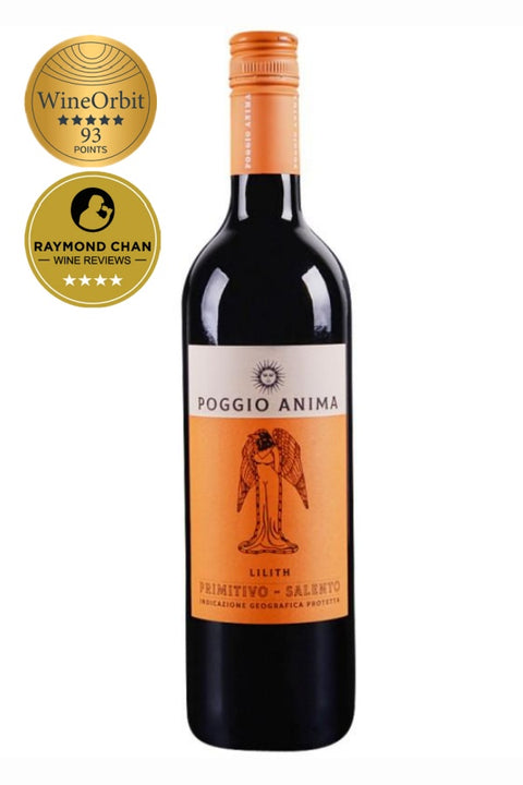 Poggio Anima Lilith Primitivo Salento 2021 750ml - Italy