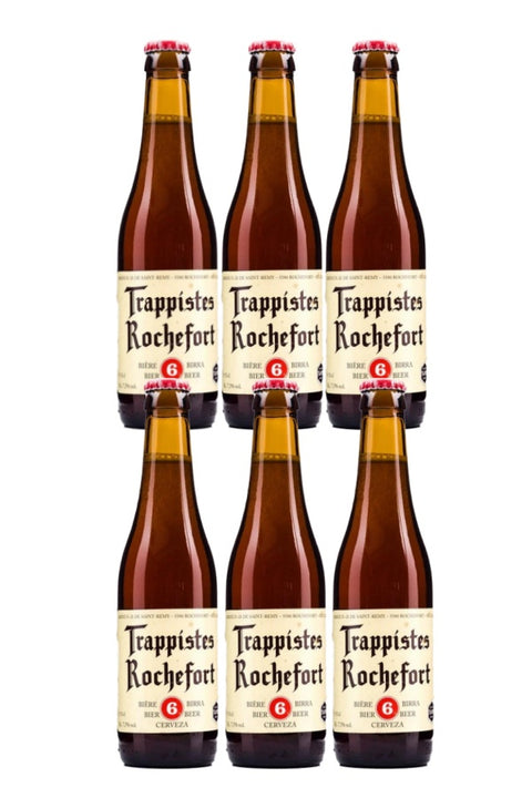 Rochefort Trappistes 6 7.5%Beer 330ml - Belgium Beer 6 Pack