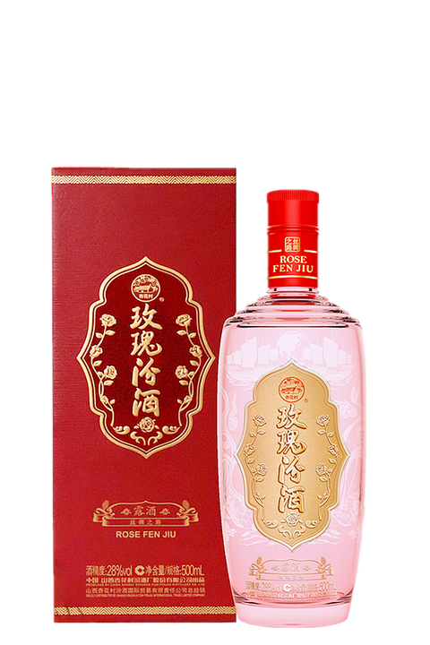 Fenjiu Rose Silk Road  28% 500ml 玫瑰汾酒 丝绸之路