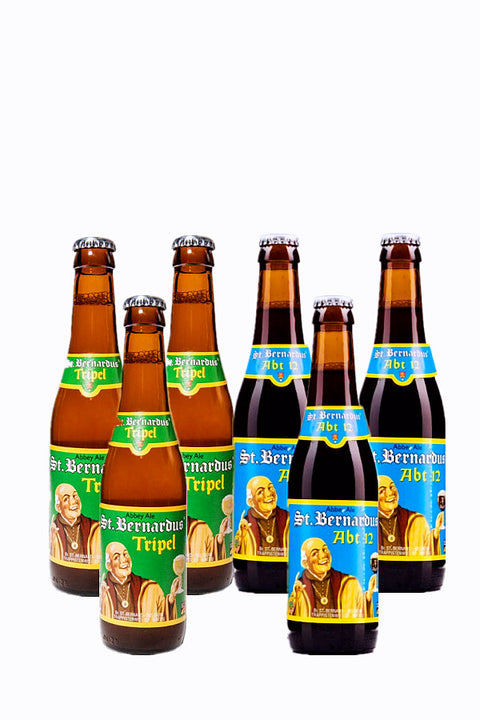 St Bernardus Mixed 330ml 6 Pack (Abt *3+Triple *3)