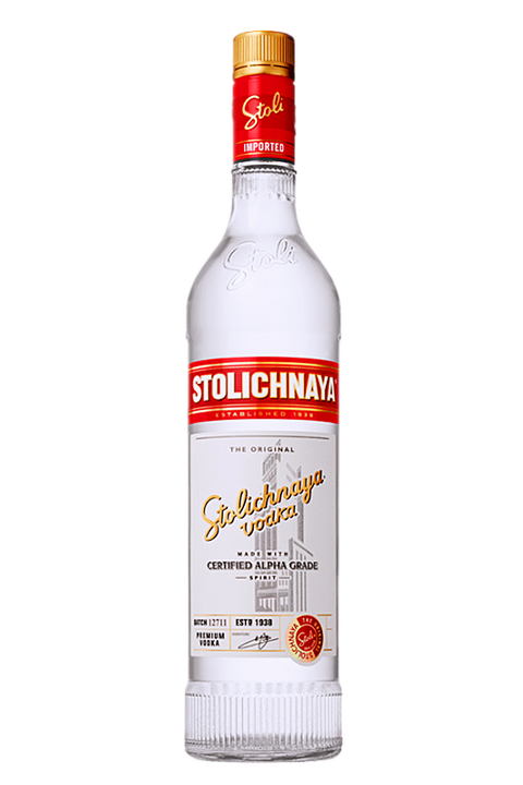Stolichnaya The Original Pure Vodka 1L