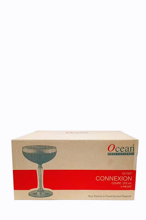 Ocean Connexion Coupe Glass 215ml 6 Pieces