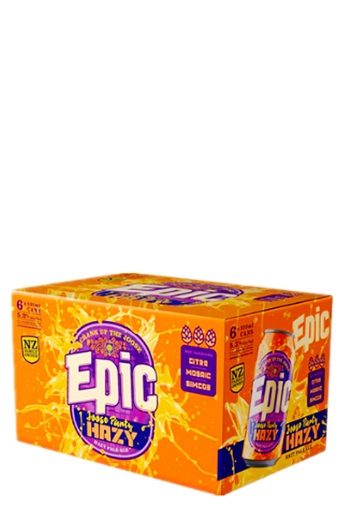 Epic Joose Party Hazy Pale Ale 5.3% 330ml 6 Cans