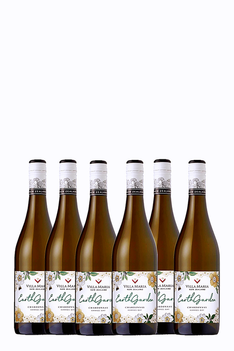 Villa Maria Earth Garden Organic Chardonnay 750ml 6Pack Deal