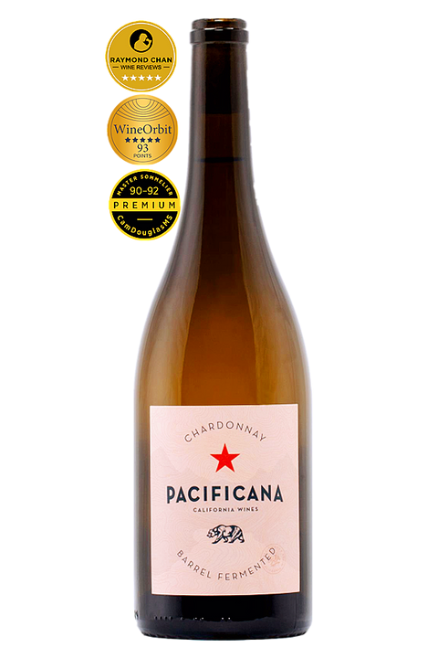 Pacificana Barrel Fermented Chardonnay 2020 750ml--California