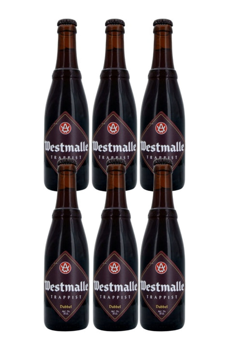 Westmalle Dubbel 7% 330ml - Belgium Beer 6 Pack