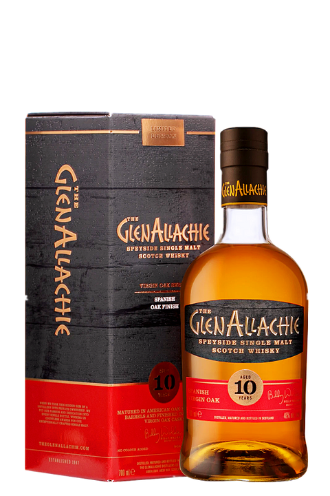 GlenAllachie 10yo Spanish Oak Finish   48% 700ml - Limited Edition