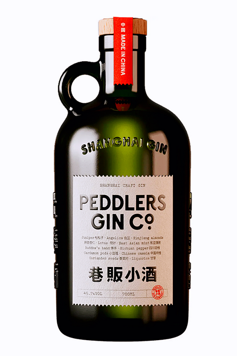 Peddlers Shanghai Craft Gin 45.7%  700ml -巷贩小酒
