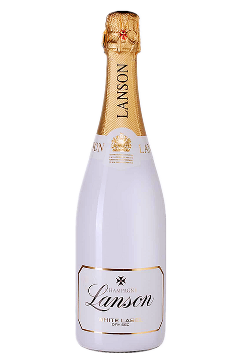 Lanson White Label Dry Sec Champagne 750ml