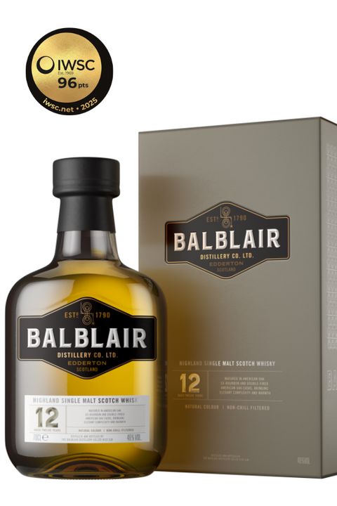 Balblair 12YO Distillery Eddertong Scotland 700ml