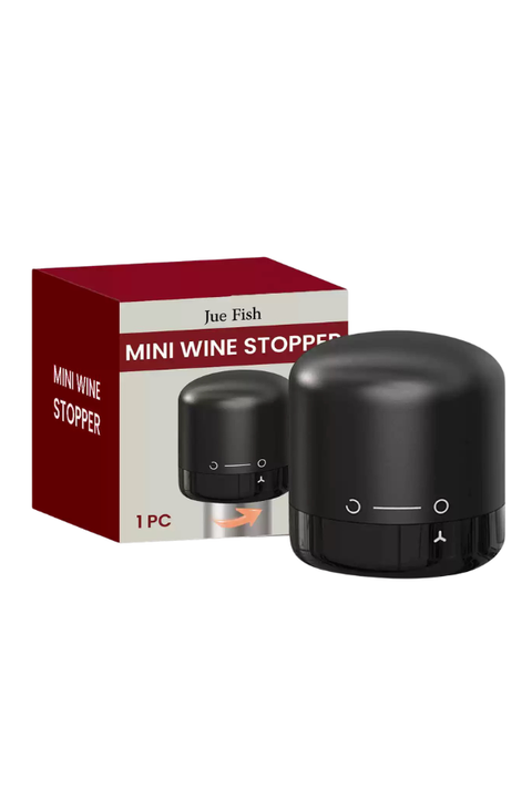 Wine Stopper - Black