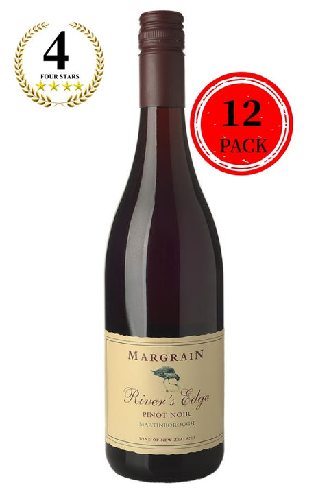 Margrain Rivers Edge Pinot Noir 2020 750ml 12 Pack