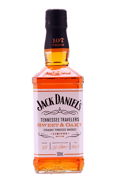 Jack Daniel's Sweet and Oaky 53.5% 500ml - Travelers Edition