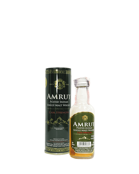 Amrut Peated Indian Single Malt 50ml - Miniature