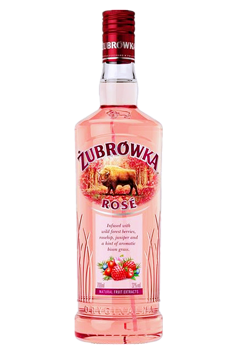 Zubrowka Bison Rose Vodka  1L