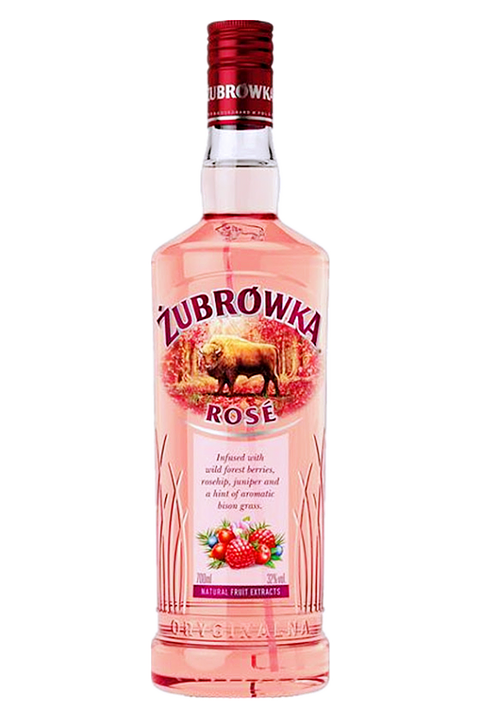 Zubrowka Bison Rose Vodka 700ml