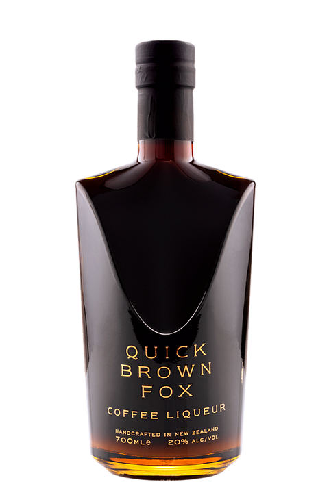 Quick Brown Fox Coffee Liqueur 700ml - Black Bottle
