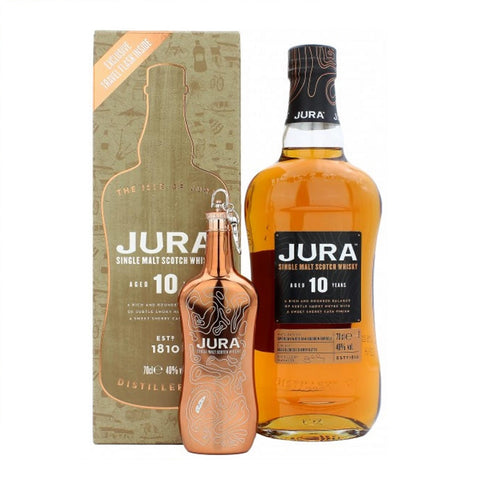 Jura 10yo 700ml +Travel Flask Gift Pack