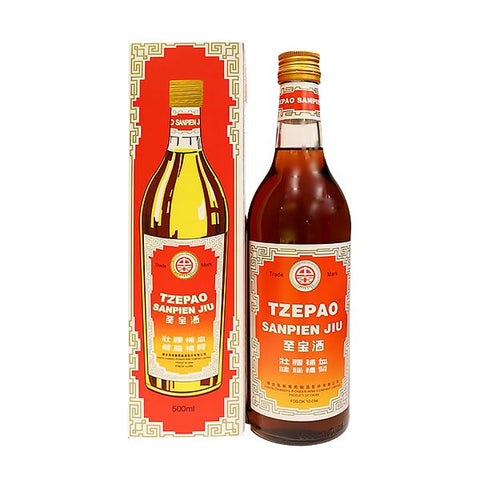 TZEPAO Sanpien Jiu 35% 500ml  -至宝三鞭补酒