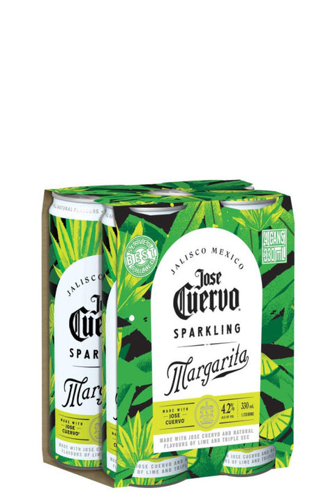 Jose Cuervo Sparkling Margarita 4.2% 330ml*4Cans