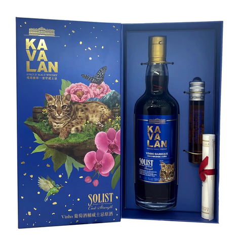 Kavalan Native Species 'Leopard cat' Solist Vinho  700ml +50ml