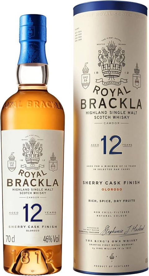 Royal Brackla 12yo Sherry Cask Finish 700ml